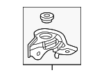 G91H20R010 - Cooling System: Reservoir Tank Mount Bracket for Lexus Image