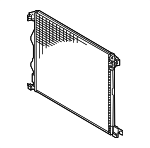 16550F0060 - : Auxiliary Radiator for Lexus: TX350, TX500h Image