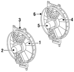 4401806 - : Fan Motor for Chrysler: Town &amp; Country | Dodge: Caravan, Grand Caravan, Mini Ram Image