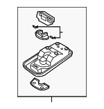 928003E04144 - : Overhead Console for Kia: Sorento Image