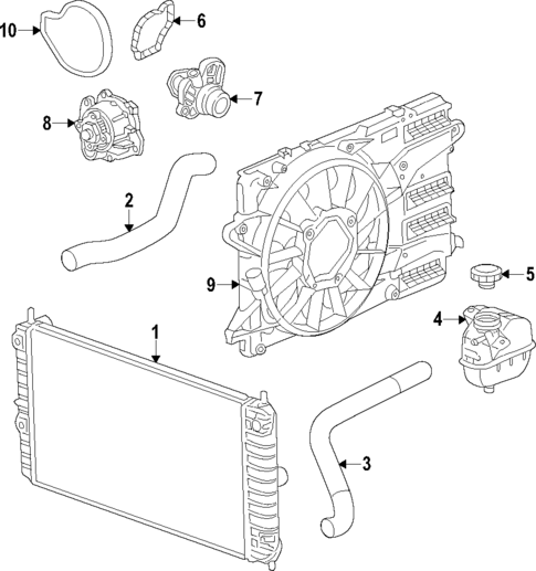 Cooling System for 2019 Chevrolet Silverado 1500 #22