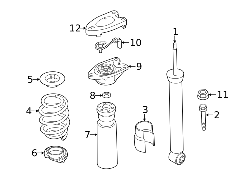 Shocks & Components for 2019 Mini Cooper Clubman #1