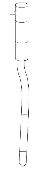 9L3Z7B028G - : Front Press Tube for Ford: Expedition, F-150 | Lincoln: Navigator Image