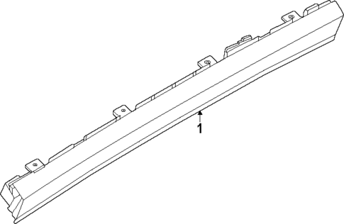 High Mounted Stop Lamp for 2025 Lincoln Nautilus #0