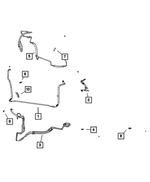 4766312AD - : Power Steering Return Hose for Mopar Image