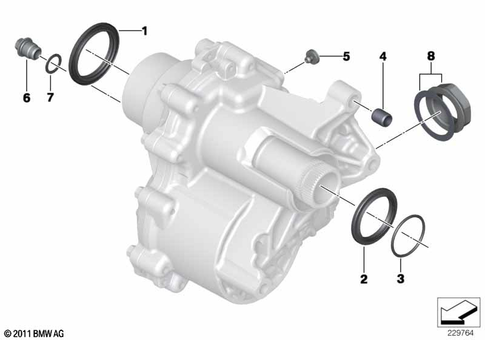 Individual Transmission Parts for 2011 Mini Cooper S ALL4 #0