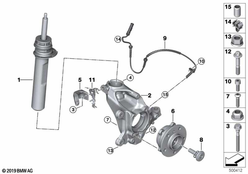Front Axle Suspension for 2020 Mini JCW GP #0