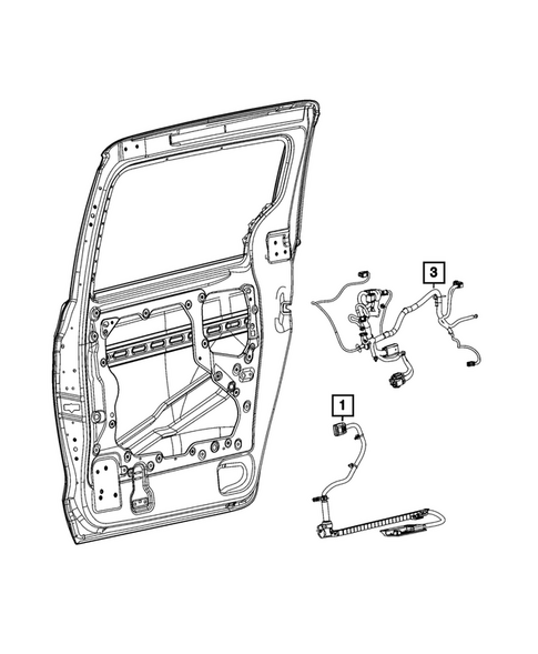 Wiring, Body and Accessories for 2023 Chrysler Pacifica #2