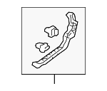 71598SDAA01 - Body: Side Support for Honda: Accord Image