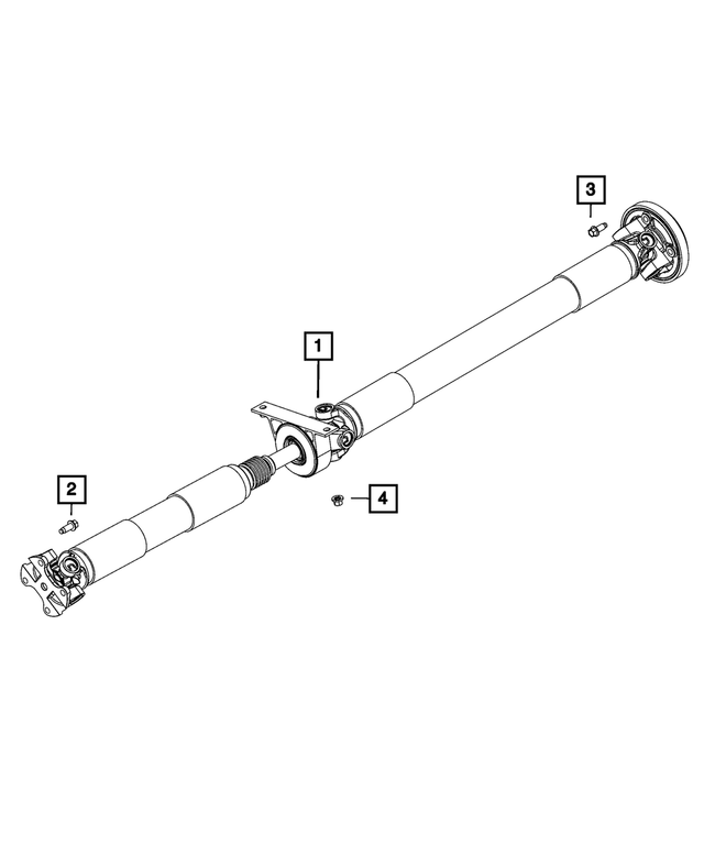 68416803AC - : Drive Shaft for Mopar Image