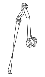 86885KC30A - : Lap &amp; Shoulder Belt for Nissan: GT-R Image