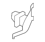 3C0881090 - Electrical: Head Air Bag Clip for Volkswagen Image