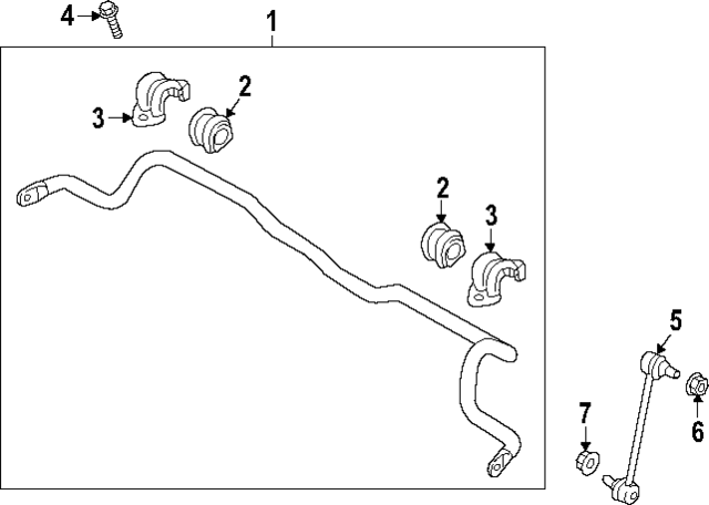 54830GI000 - : Suspension Stabilizer Bar Link Kit for Hyundai Image