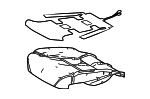 7901635020 - Body: Seat Cushion Pad for Toyota: 4Runner Image