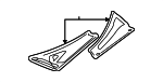 5027431AC - Body: Cowl Grille Screen for Mopar Image