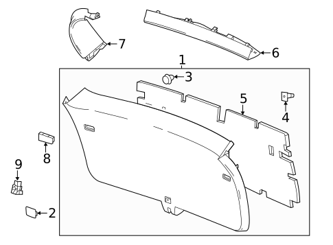 Switches, Solenoids & Actuators for 2022 Cadillac XT6 #0