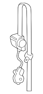 7332060050A0 - Body: 2003-2009 Lexus GX470 - Lap &amp; Shoulder Belt for Lexus: GX470 Image