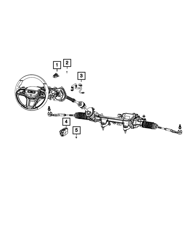 68414987AE - Electrical: Steering Column Module for Mopar Image