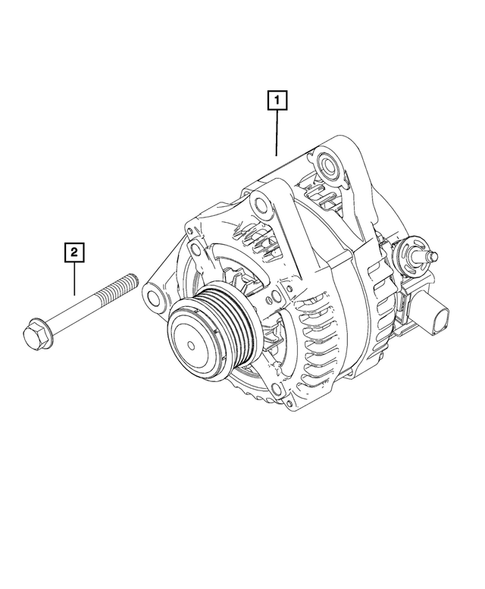 Generators / Alternators for 2019 Fiat 500X #0