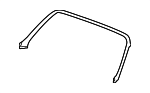 25997472 - : Weatherstrip for Pontiac: Solstice | Saturn: Sky Image