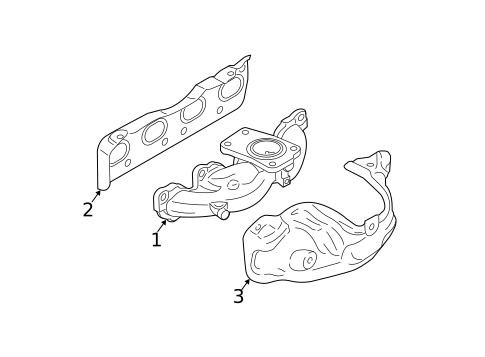 Exhaust Manifold for 2016 Nissan Juke #0