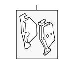 34218855013 - Brakes: Brake Pads for BMW: 228i, 228i xDrive, 230i, 230i xDrive, 320i, 320i xDrive, 328d, 328d xDrive, 328i, 328i GT xDrive, 328i xDrive, 330e, 330i, 330i GT xDrive, 330i xDrive, 335i, 335i xDrive, 340i, 340i xDrive, 428i, 428i Gran Coupe, 428i xDrive, 428i xDrive Gran Coupe, 430i, 430i Gran Coupe, 430i xDrive, 430i xDrive Gran Coupe, ActiveHybrid 3, M2, M235i, M235i xDrive, M240i, M240i xDrive, M3 Image