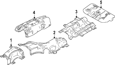 Heat Shields for 2024 Mazda CX-90 #0