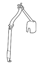 6AC41TX7AD - Electrical: Seat Belt Assembly for Jeep: Wrangler Image