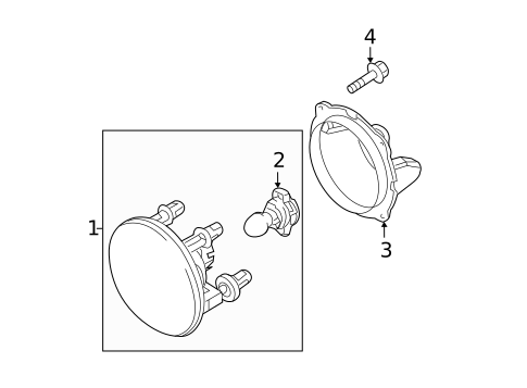 Fog Lamps for 2007 Ford Escape #0