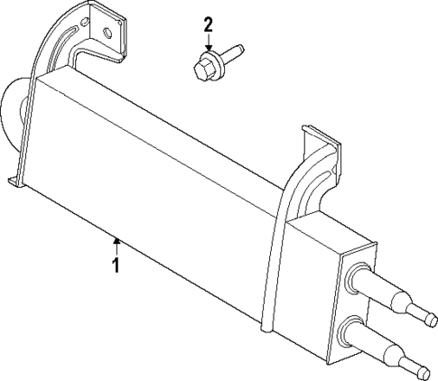 Power Steering Oil Cooler for 2025 Ford F-250 Super Duty #0