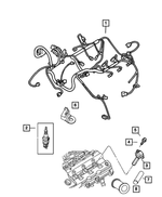 4609116AD - Electrical: Spacer for Mopar Image