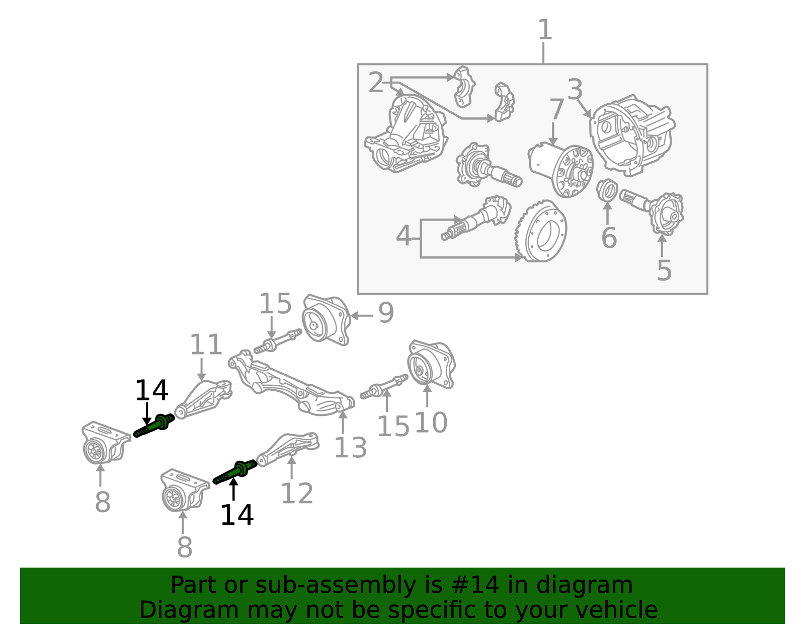 90131-S2A-000 - Mount Bracket Mount Bolt 2000-2009 Honda S2000 | Honda ...