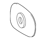 1638101319 - Body: Mirror Glass for Mercedes-Benz Image