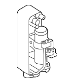 64509471521 - HVAC: Dehydrator for BMW: 230i, 230i xDrive, 320i, 320i xDrive, 328d, 328d xDrive, 330e, 330i, 330i GT xDrive, 330i xDrive, 340i, 340i GT xDrive, 340i xDrive, 430i, 430i Gran Coupe, 430i xDrive, 430i xDrive Gran Coupe, 440i, 440i Gran Coupe, 440i xDrive, 440i xDrive Gran Coupe, M2, M240i, M240i xDrive Image