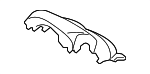 84850XA000CRN - Steering: Upper Column Cover for Kia Image