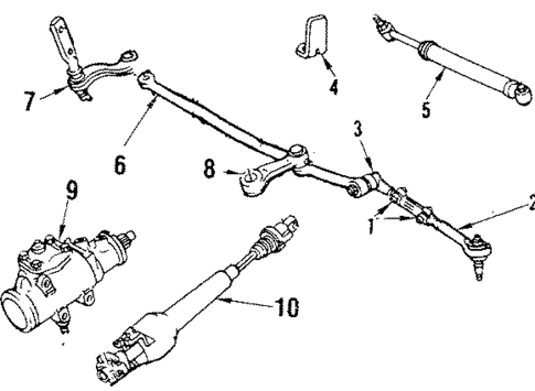 Steering Gear & Linkage for 1985 Cadillac Seville #1