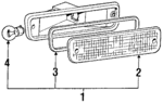 MB597709 - Electrical: Backup Lamp Assembly for Mopar Image