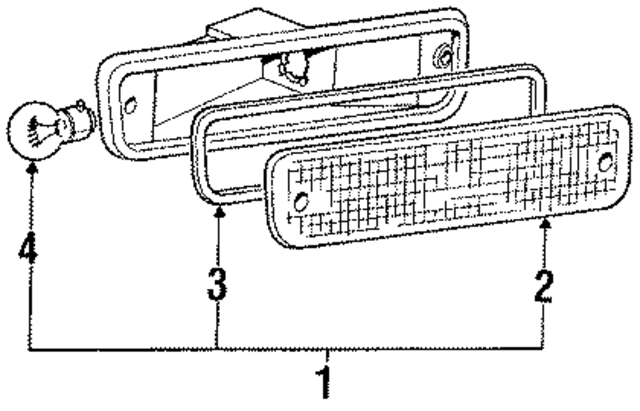MB597709 - Electrical: Backup Lamp Assembly for Mopar Image