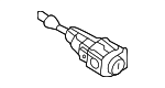107837167CB - Body: Lock Cylinder for Volkswagen: Beetle Image