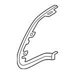 1678851710 - Body: Outer Molding for Mercedes-Benz Image