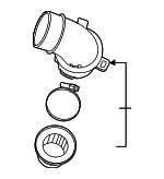28139ES400 - Engine: Air Pipe for Kia Image