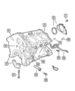 5059175AA - Instrument Panel and Radios and Consoles: Ground Strap for Mopar Image