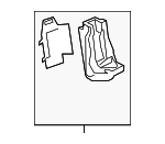 LR072422 - Body: Tool Bag for Land Rover: LR3, LR4 Image