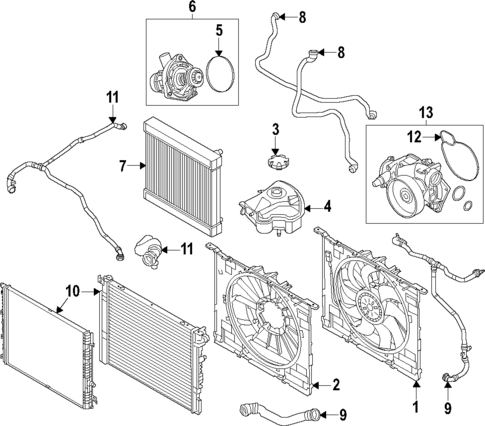 Water Pump for 2023 BMW 760i xDrive #2