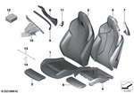 52109871806 - : Belt Deflector Right for BMW Image