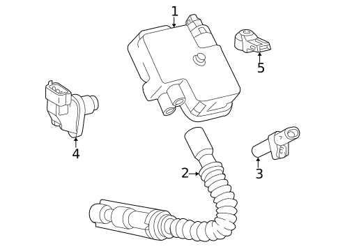 Ignition System for 2004 Mercedes-Benz SL55 AMG #0