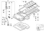 11137513374 - : Oil Pan Upper Part for BMW Image