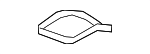 PAB121809 - Belts &amp; Cooling: Engine Coolant Reservoir Cap Seal for Porsche Image image
