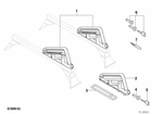82799405579 - Retrofitting / Conversion / Accessories: Snowboard Hold-Down for BMW: 318i, 318is, 318ti, 320i, 323Ci, 323i, 325Ci, 325e, 325i, 325is, 325ix, 325xi, 328Ci, 328i, 328xi, 330Ci, 330i, 330xi, 335i, 335xi, 525i, 525xi, 528i, 530i, 530xi, 535i, 540i, 540iP, 545i, 550i, 735i, 735iL, 740i, 740iL, 740iLP, 745i, 745Li, 750i, 750iL, 750iLP, 750Li, 760i, 760Li, 840Ci, 840i, 850Ci, 850CSi, BMW ALPINA B7, M3, M3 3.2, M5, M5 3.6, X3 2.5i, X3 3.0i, X3 3.0si, X5 3.0i, X5 3.0si, X5 4.4i, X5 4.6is, X5 4.8i, X5 4.8is, Z3 1.9, Z3 2.5, Z3 2.5i, Z3 2.8, Z3 3.0i, Z3 M3.2 Image image