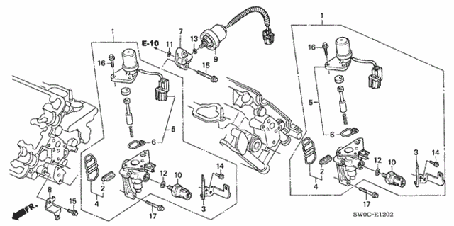 Spool Valve - Oil Pressure Sensor for 2004 Acura NSX #0